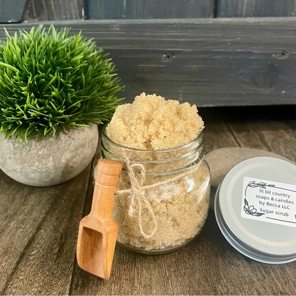 Other - Handcrafted sugar scrub all natural  10 oz